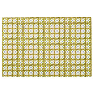 Citrine Clover Metal Print