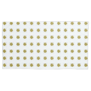 Citrine Clover Pillow Case