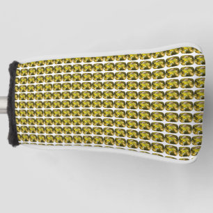 Citrine Gemstone Yellow Golf Head Cover