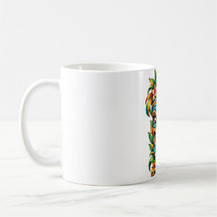 Citrine Vine Tiki Coffee Mug