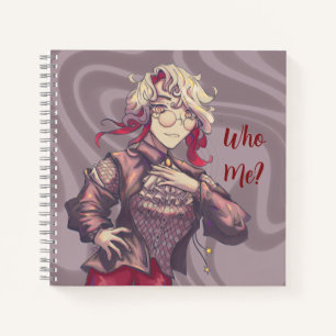 Citrine, who Me? Anime Notebook