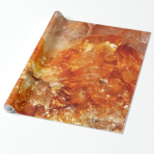 Citrine Wrapping Paper