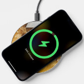 Citrine Yellow Gem Pattern Wireless Charger (Phone)
