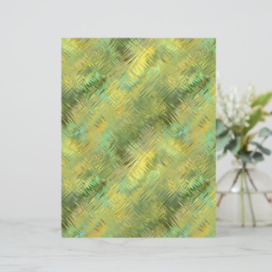 Citrine Yellow Glassy Texture (Standing Front)