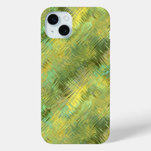 Citrine Yellow Glassy Texture iPhone 15 Plus Case