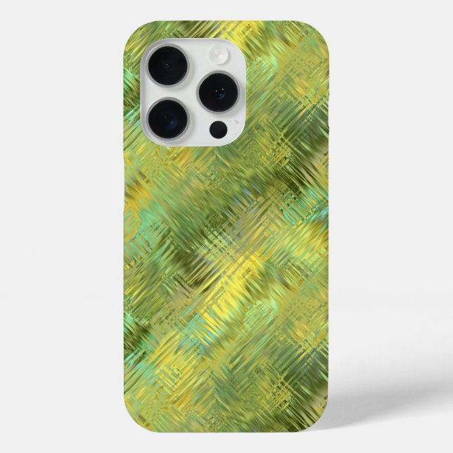 Citrine Yellow Glassy Texture Case-Mate iPhone Case (Back)