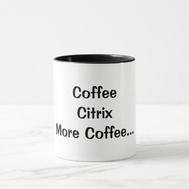 Citrix Nerd Coffee Mug (Center)