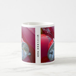 Citroë 2CV, vintage french car. Coffee Mug