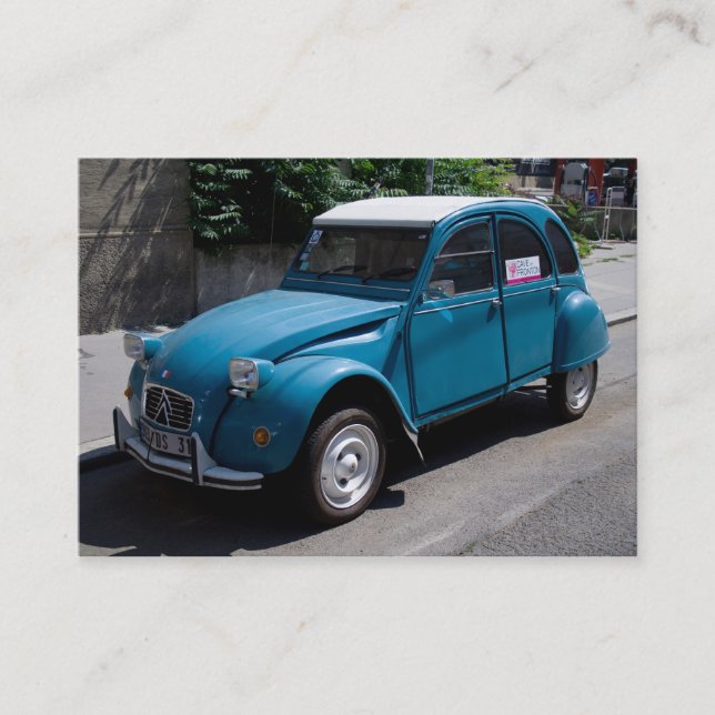 Citroen 2 CV Business Card (Front)