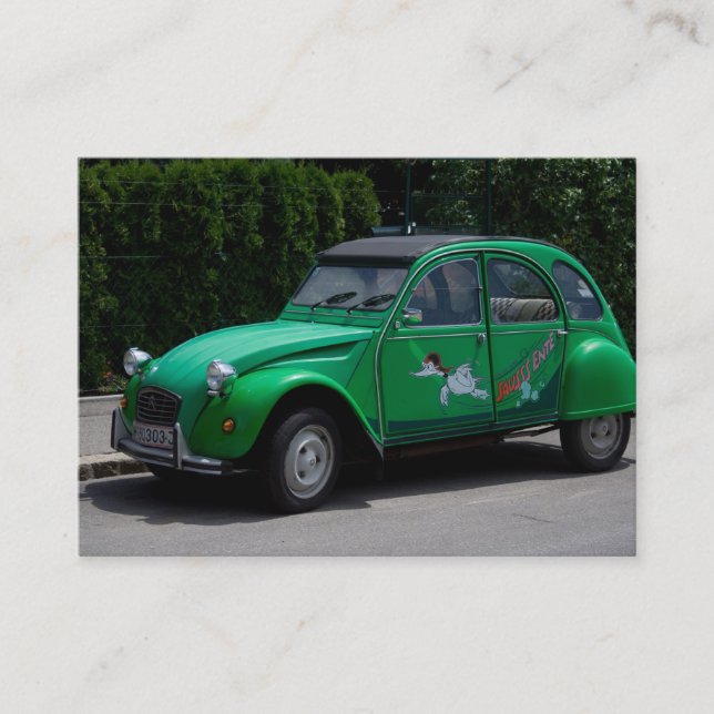 Citroen 2 CV Business Card (Front)