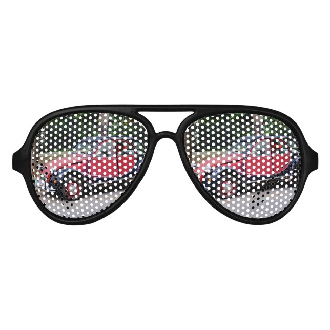 Citroen 2 CV Charleston Aviator Sunglasses (Front)