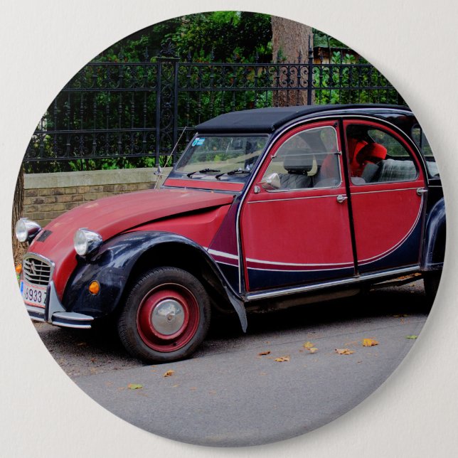Citroen 2 CV Charleston Button (Front)