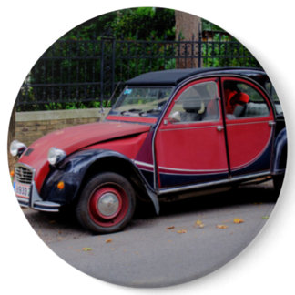 Citroen 2 CV Charleston Button