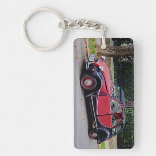 Citroen 2 CV Charleston Keychain