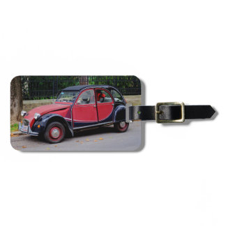 Citroen 2 CV Charleston Luggage Tag