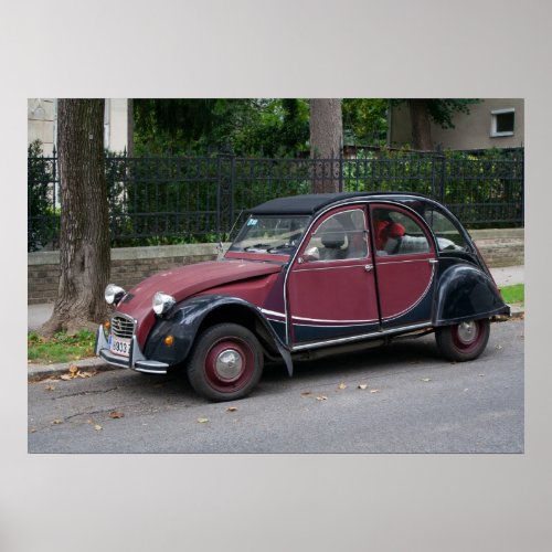 Citroen 2 CV Charleston Poster