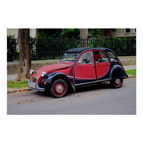 Citroen 2 CV Charleston Poster