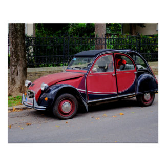 Citroen 2 CV Charleston Poster