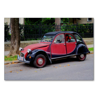 Citroen 2 CV Charleston Table Number