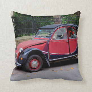 Citroen 2 CV Charleston Throw Pillow