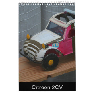 Citroen 2 CV French Car Calendar
