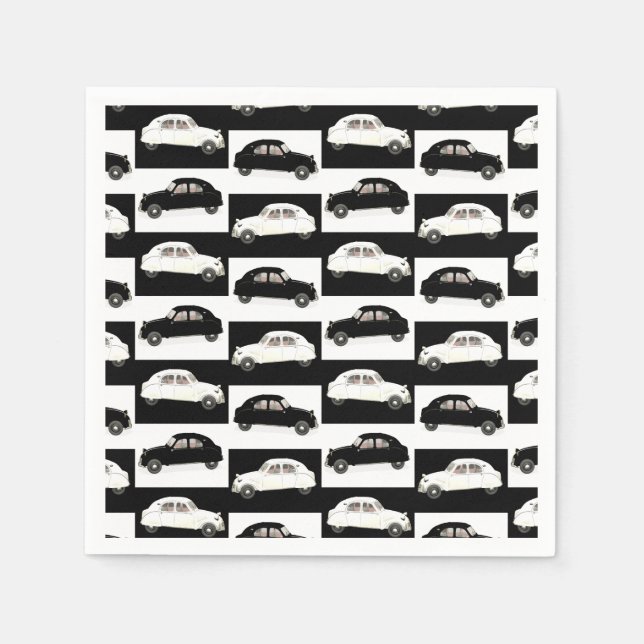 Citroen 2 CV Paper Napkins (Front)