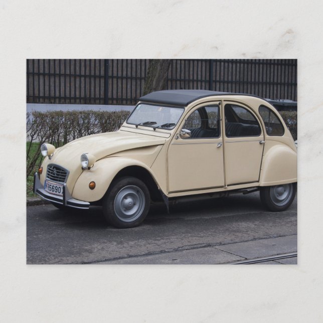 Citroën 2 CV Postcard (Front)