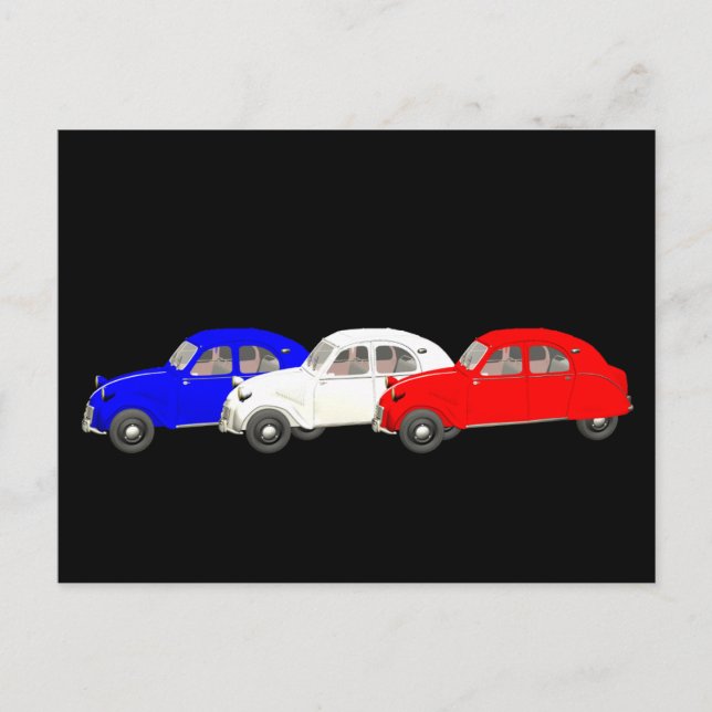 Citroën 2 CV Postcard (Front)