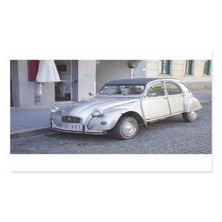 Citroën 2 CV Rectangular Sticker