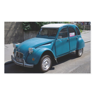 Citroën 2 CV Rectangular Sticker