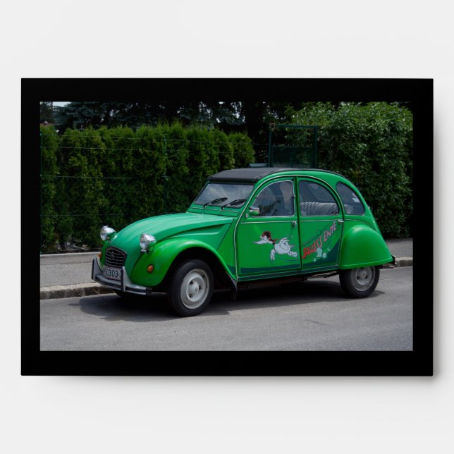 Citroen 2 CV Sauss Ente Envelope (Front)