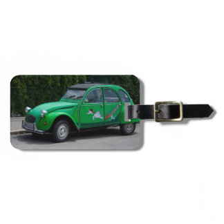 Citroen 2 CV Sauss Ente Luggage Tag