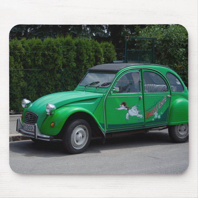 Citroen 2 CV Sauss Ente Mouse Pad (Front)