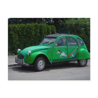 Citroen 2 CV Sauss Ente Postcard