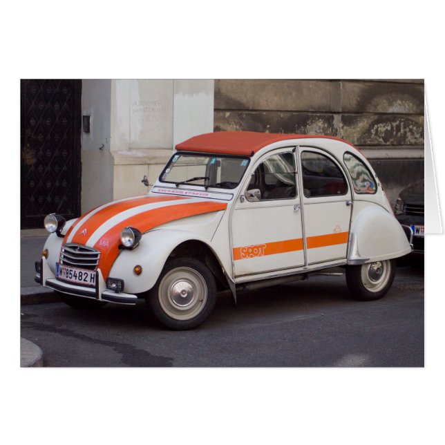 Citroën 2 CV  Spot Cards (Front Horizontal)