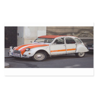 Citroën 2 CV  Spot Rectangular Sticker