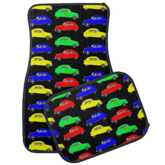 Citroen 2 CV Tiled Pattern Car Floor Mat
