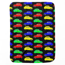 Citroen 2 CV Tiled Pattern
