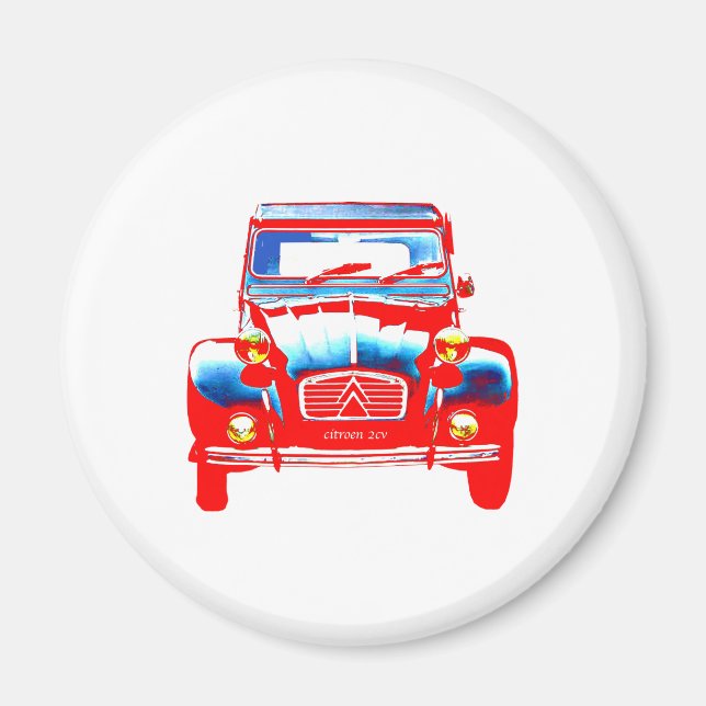 Citroen 2CV 2 Magnet (Front)