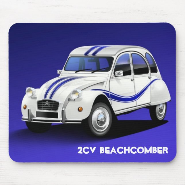 Citroen 2CV Beachcomber Mouse Mat (Front)