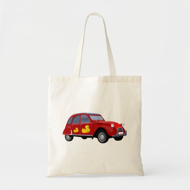 Citroen 2CV Ente Tote Bag (Front)