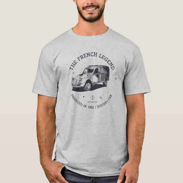 Citroën 2CV Fourgonette T-Shirt (Front)