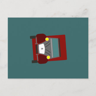 Citroen 2CV Postcard