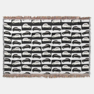 Citroen 2CV Throw Blanket