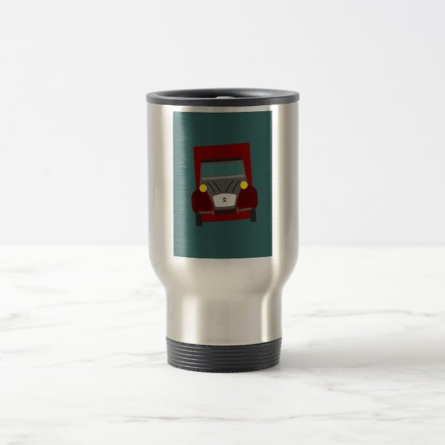 Citroen 2CV Travel Mug (Center)