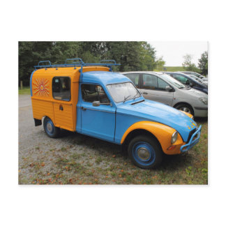 Citroen Acadiane Postcard