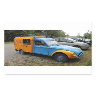 Citroen Acadiane Rectangular Sticker