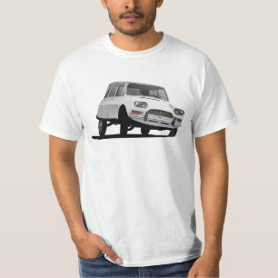 Citroën Ami 8, illustration, white to right T-Shirt