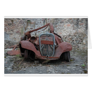 Citroen at Oradour France Cards