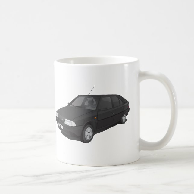 Citroën BX black / gray mug (Right)